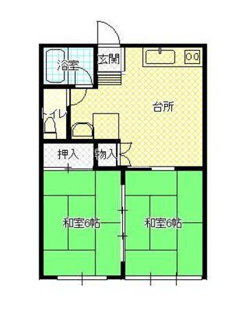 アークヴィレッジ開成C棟の物件間取画像